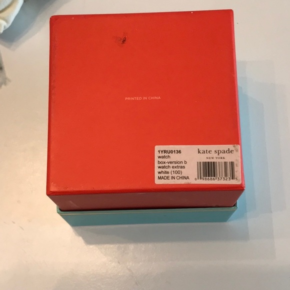 Host Pick *** KATE SPADE ladies quartz stainless steel watch w diamond bezel box - Picture 6 of 8